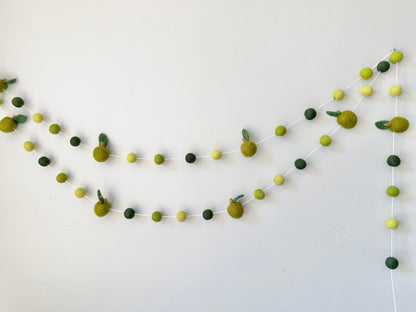 Green Apple Garland