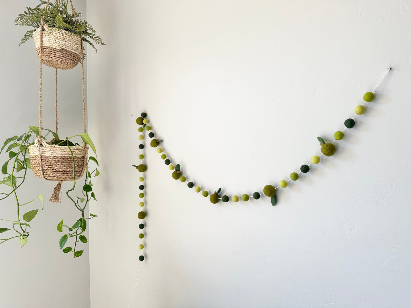 Green Apple Garland