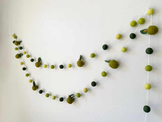 Green Apple Garland