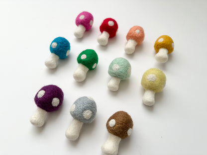 Felt Mushroom Toy