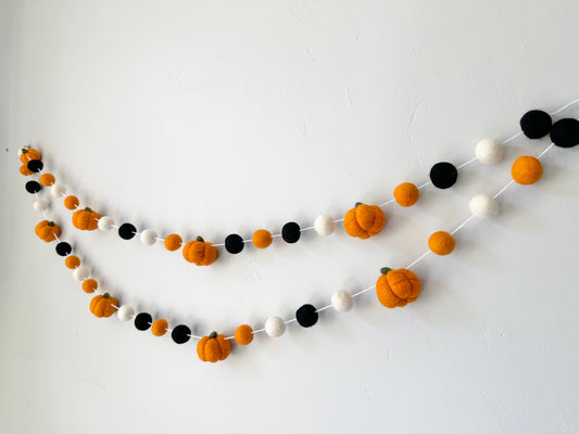 Halloween Pumpkin Garland