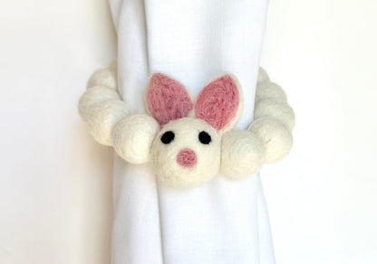 White Rabbit Curtain Ties