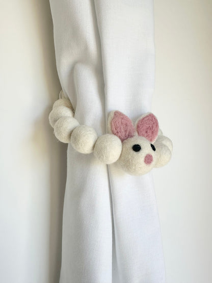 White Rabbit Curtain Ties