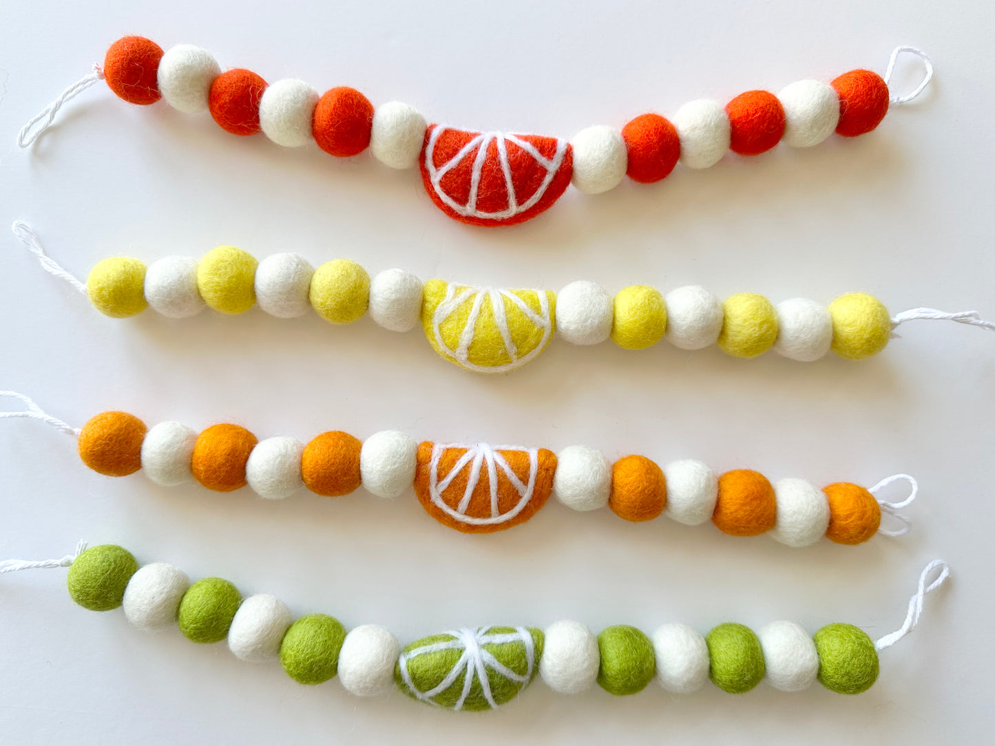 Citrus Curtain Tie Backs