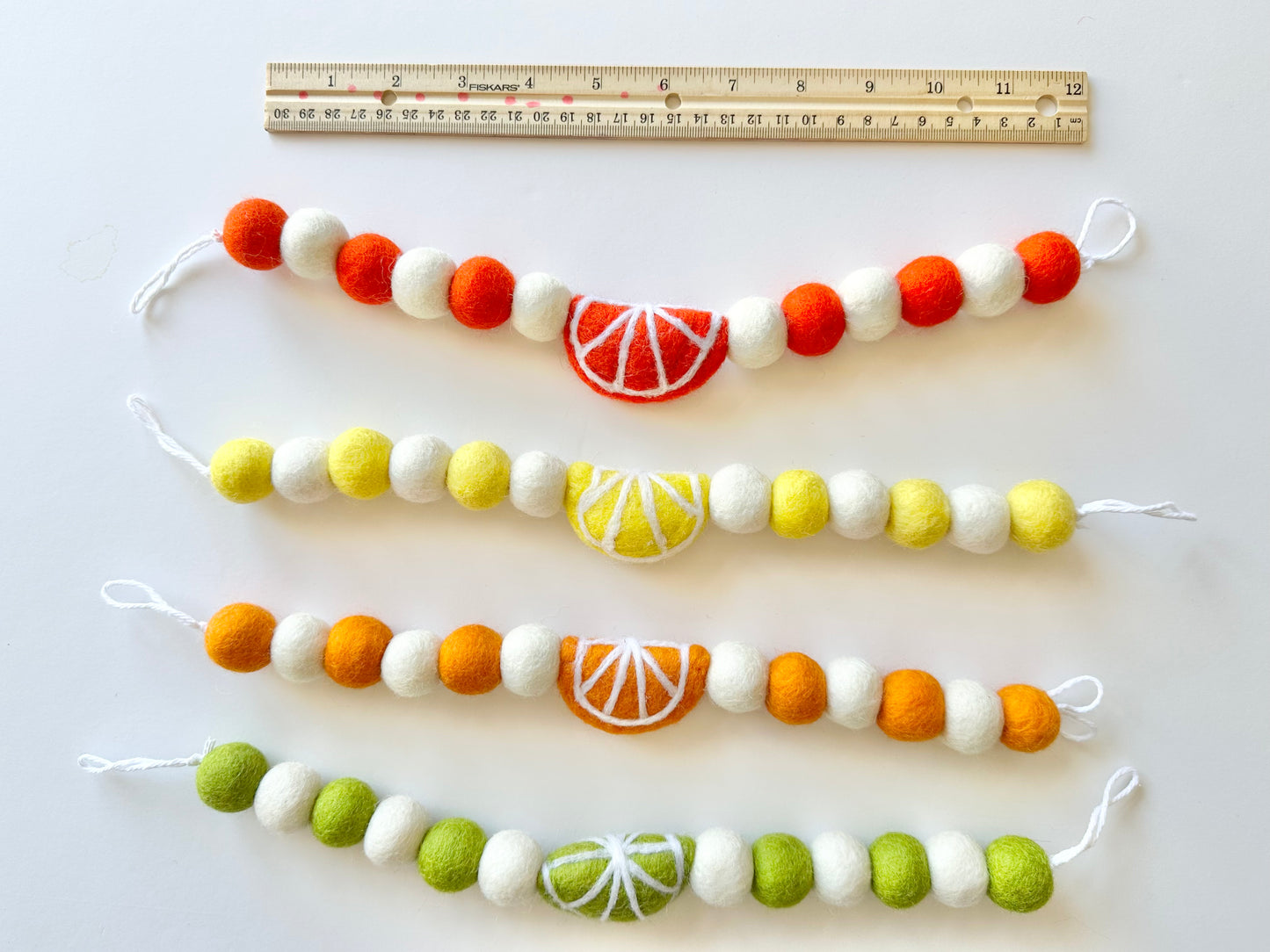 Citrus Curtain Tie Backs