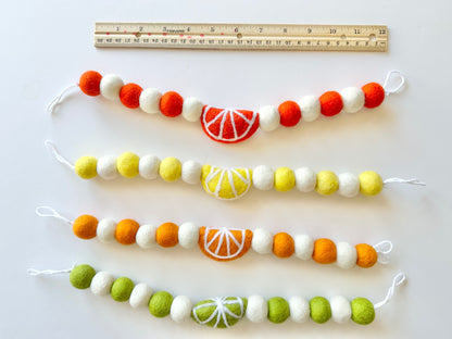 Citrus Curtain Tie Backs