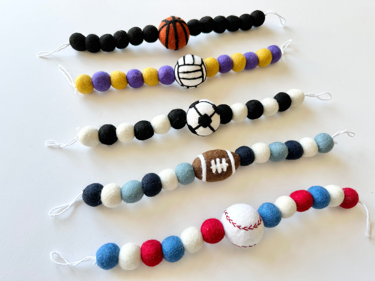 Baseball Curtain Ties