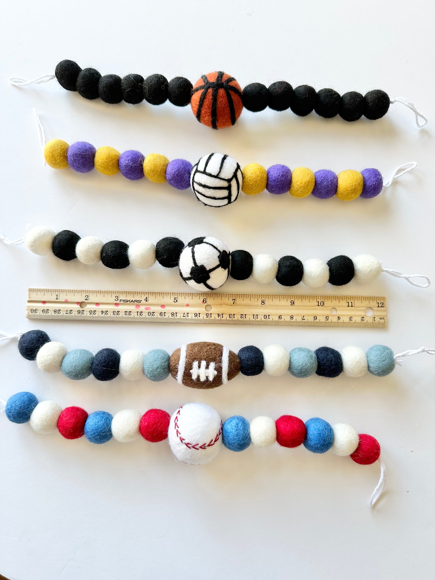 Basketball Curtain Ties