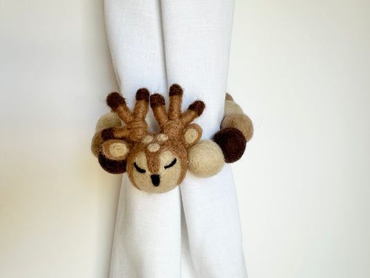 Woodland Deer Curtain Ties