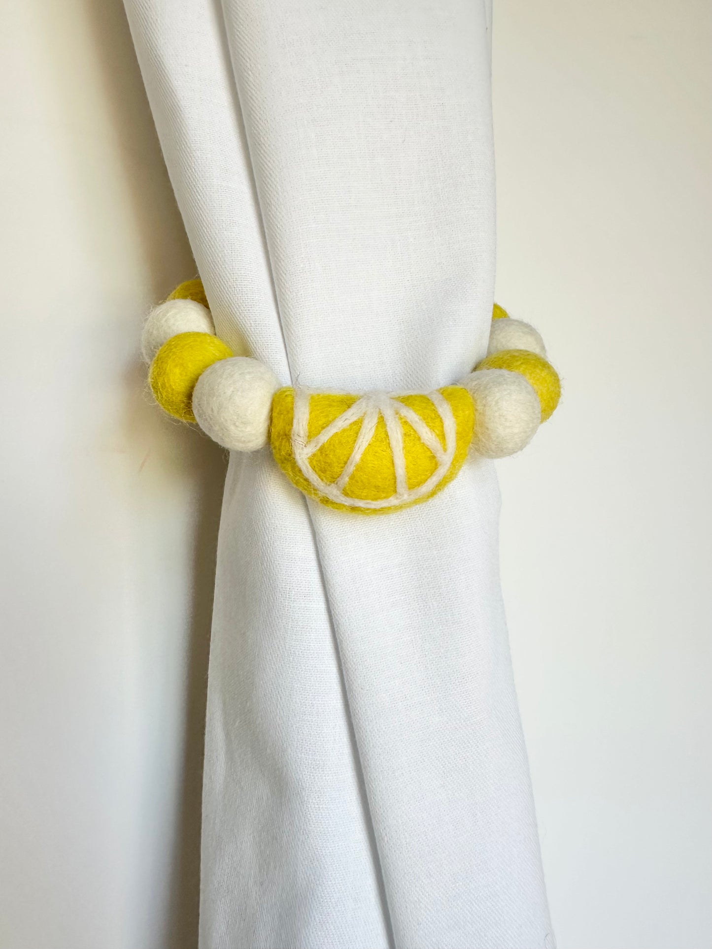 Citrus Curtain Tie Backs