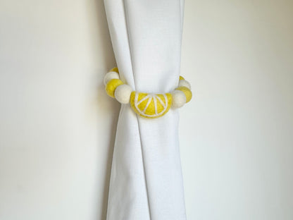 Citrus Curtain Tie Backs