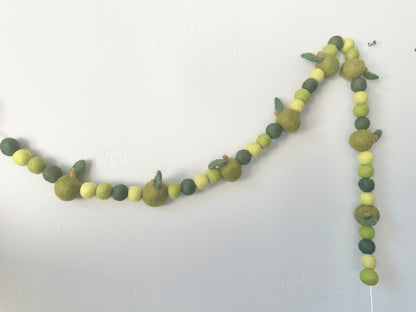 Green Apple Garland