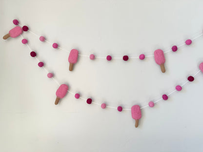 Sweet Popsicles Garland