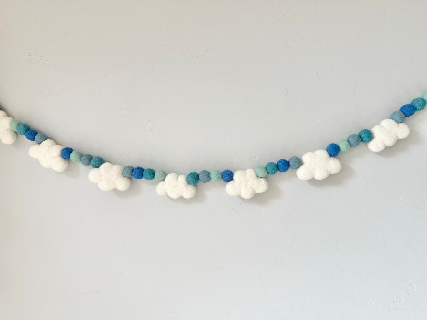 Blue Sky Cloud Garland