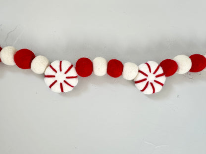 Peppermint Candy Garland