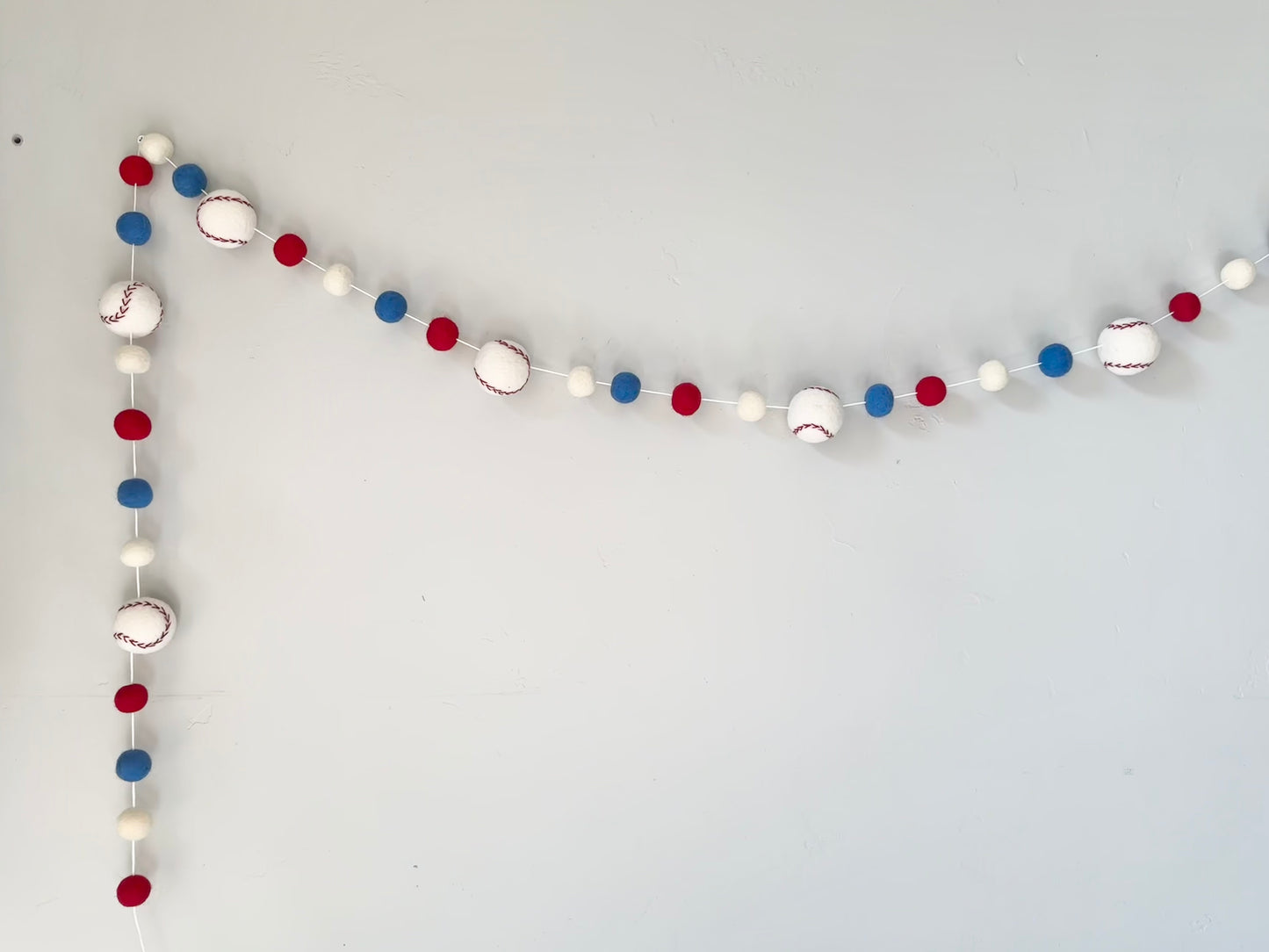 All Americans Baseball Garland