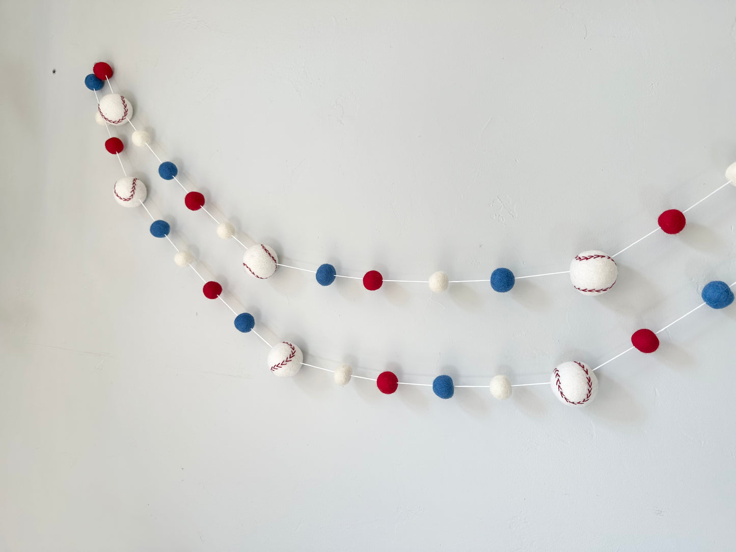 All Americans Baseball Garland