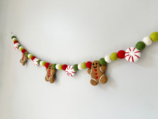 Peppermint Cookie Garland