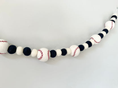 The Baseball Garland