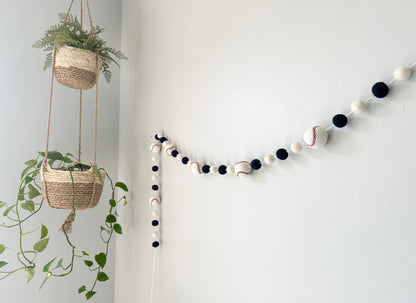 The Baseball Garland