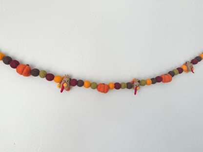 Turkey & Pumpkin Garland