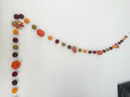 Turkey & Pumpkin Garland