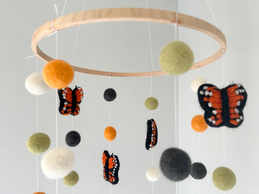 Monarch Butterfly Ceiling Mobile