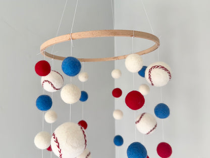 Favorite Team Baseball Ceiling Mobile