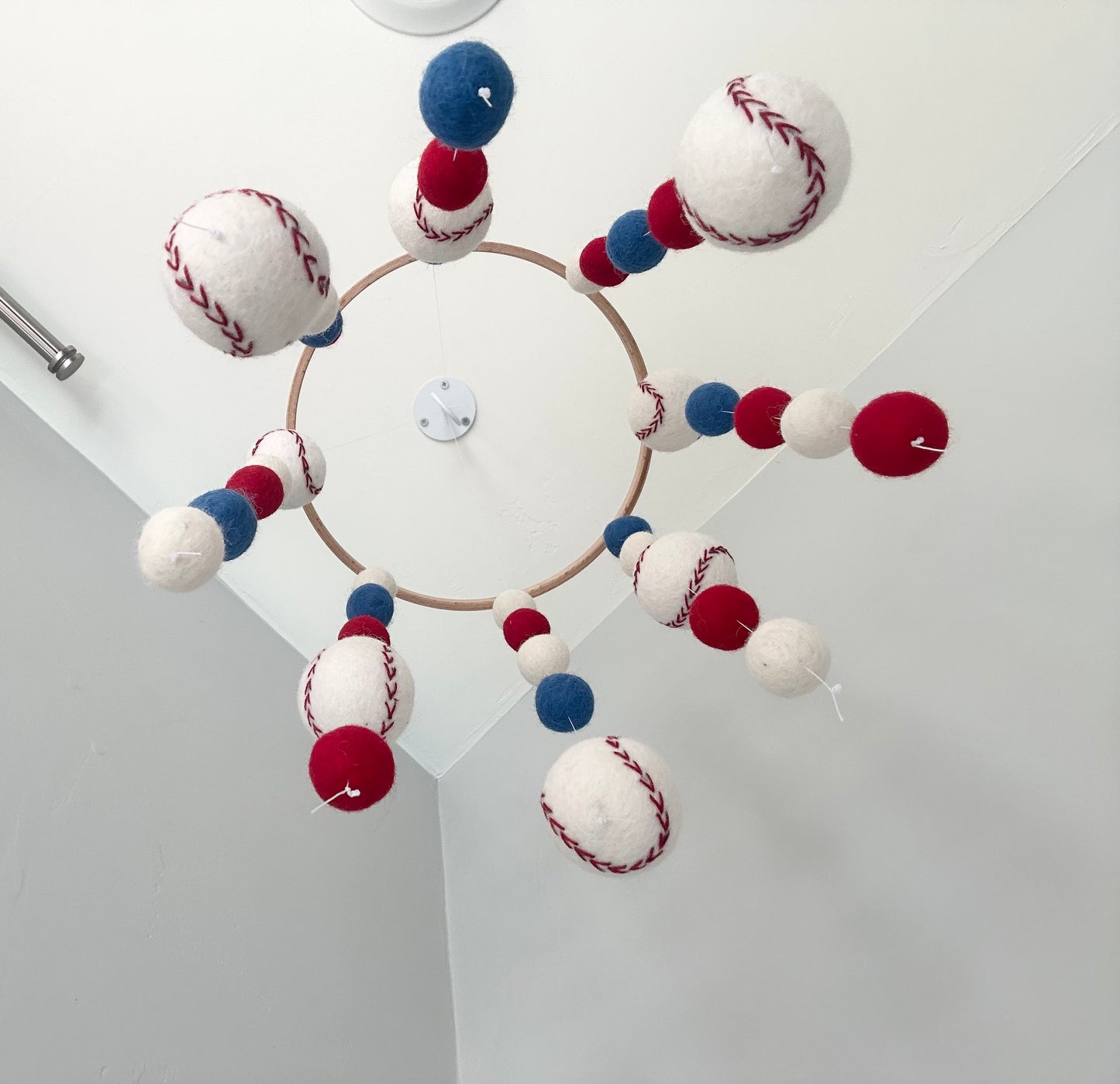 Favorite Team Baseball Ceiling Mobile