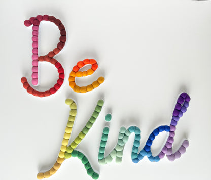 Cursive BE KIND