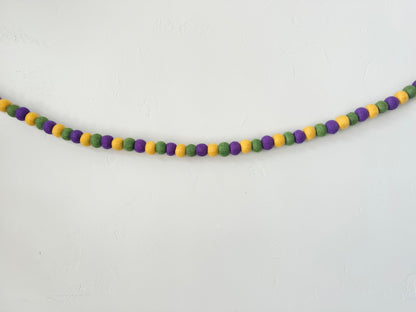 Regal Mardi Gras Garland