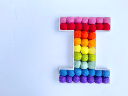 Felt Ball Letter I