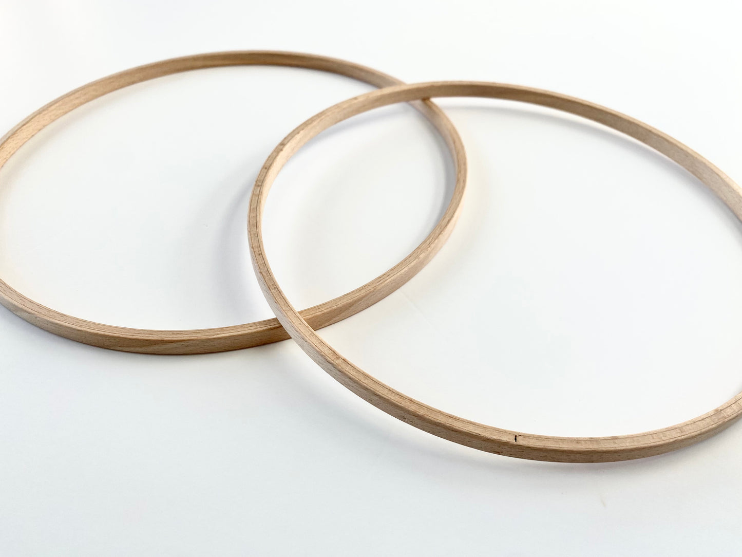 Premium Quality Wooden Hoop - 9 in Diameter