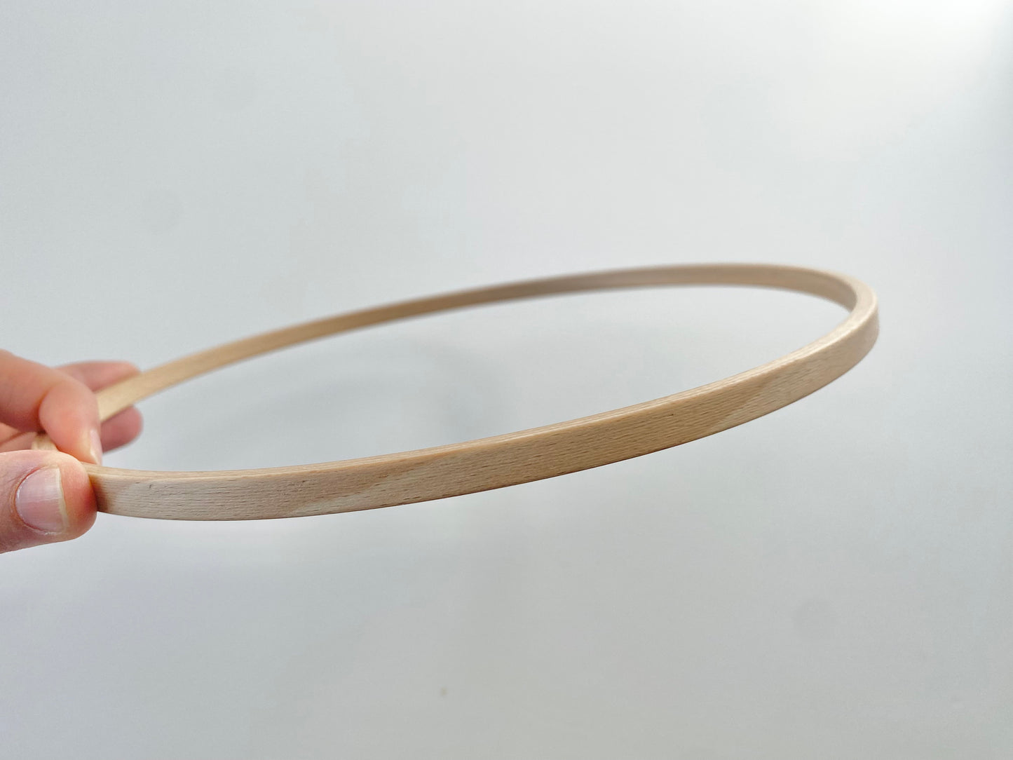 Premium Quality Wooden Hoop - 9 in Diameter