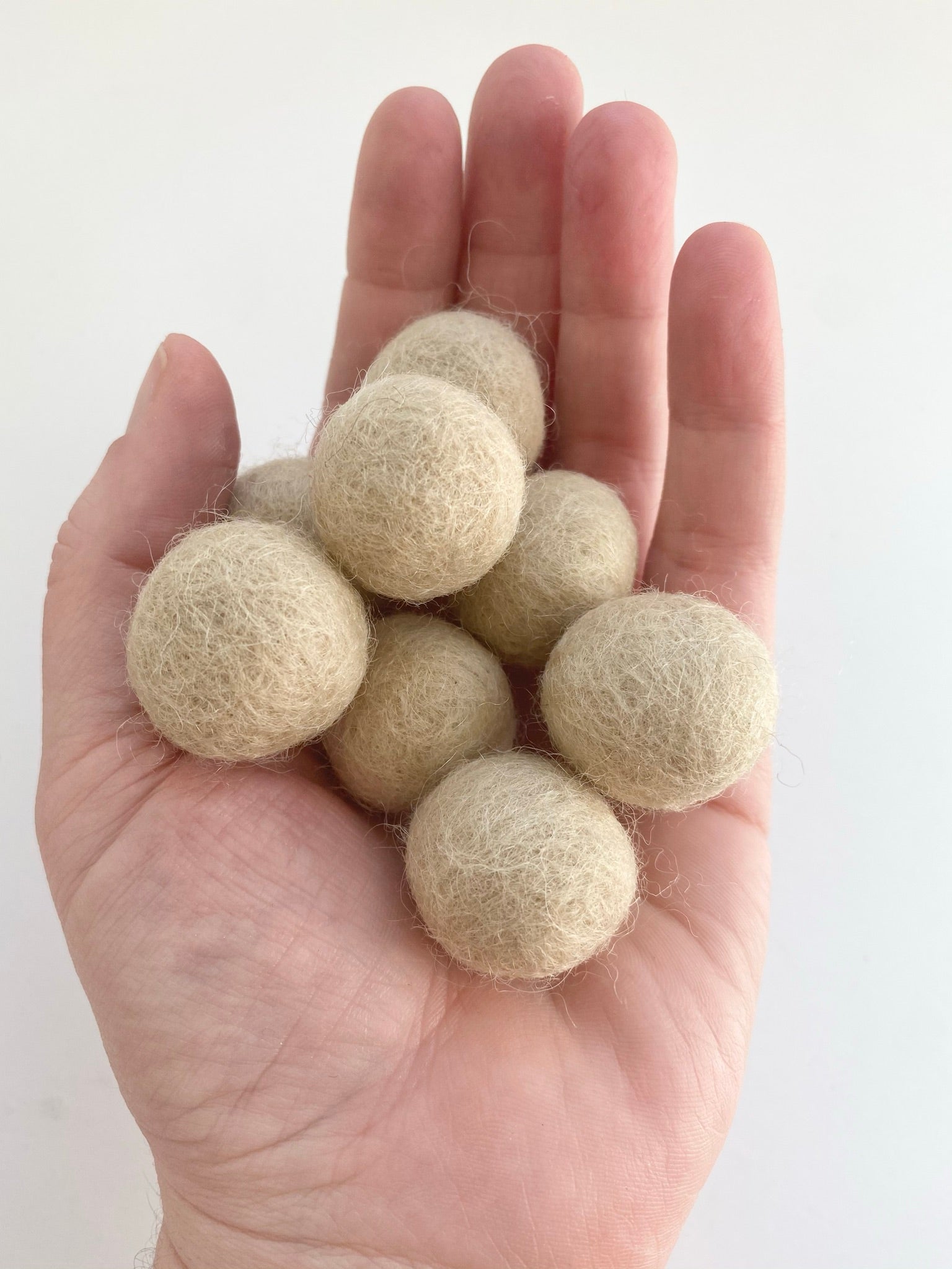 Gender Neutral - 2.5 cm Felt Pom Pom Balls – Wool Jamboree