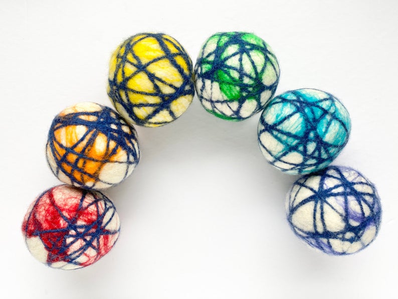 Wool Waldorf Toy Ball